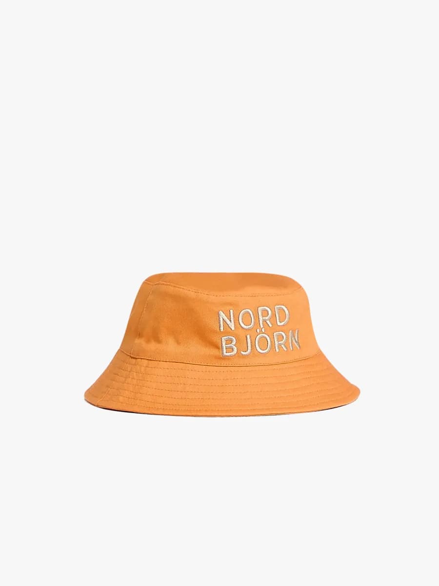 Nordbjörn Hjortnäs Bucket Hatt Vändbar, Orange, 50-52