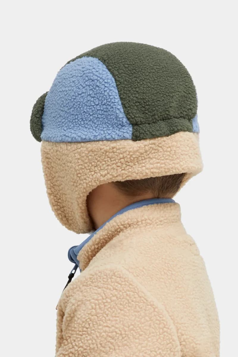 Nordbjörn Knallen Pilekeps, Beige/Grön, 52-54