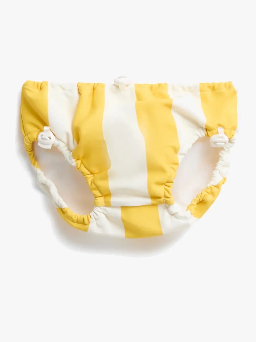 Nordbjörn Mölle Badblöja, Yellow Stripe, 86-92