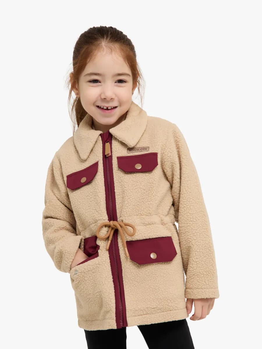 Nordbjörn Sillvik  Vindtät Pilejacka, Beige, 122-128
