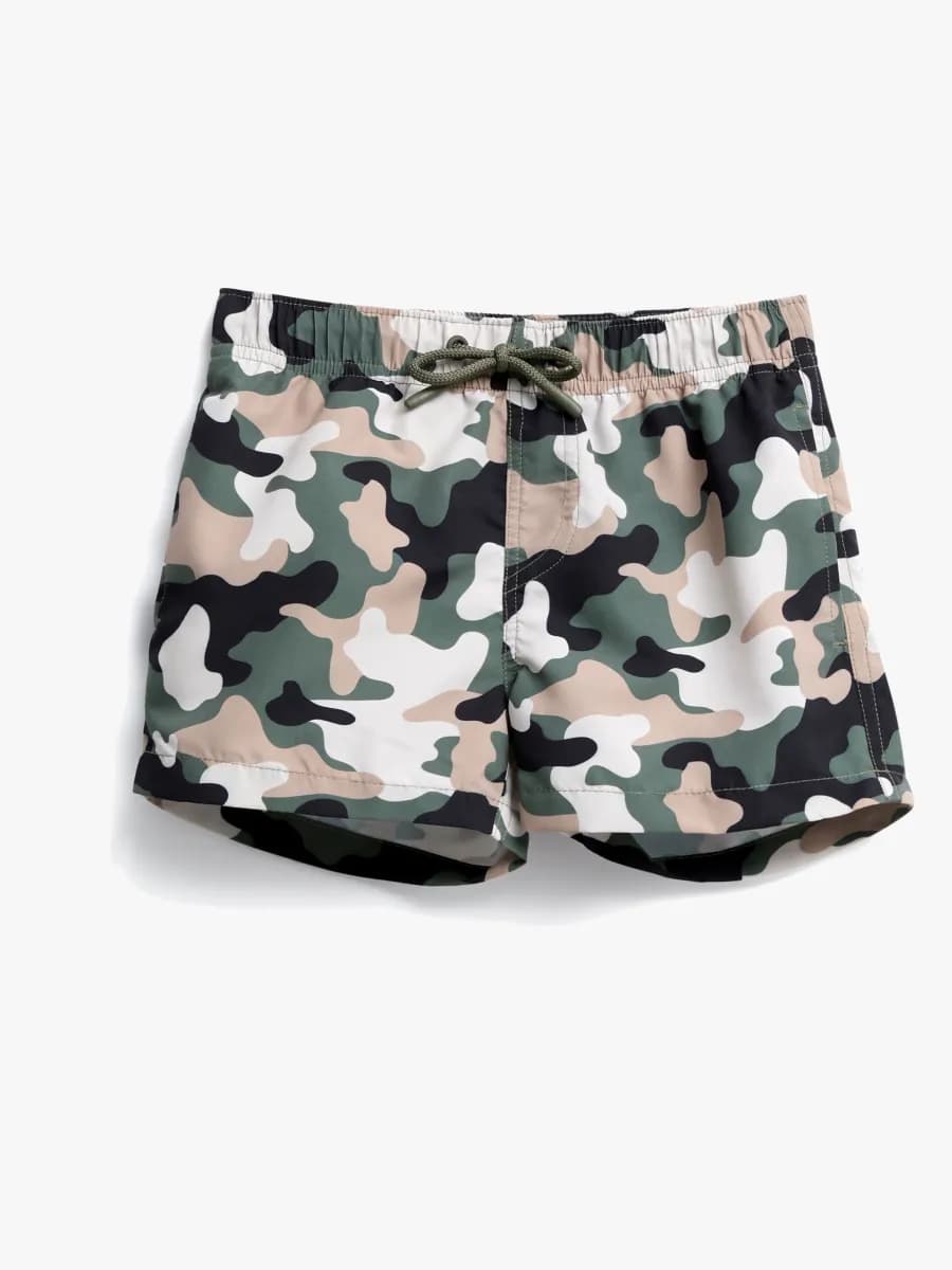 Nordbjörn Solarino UV-Badbyxor, Camo, 134-140