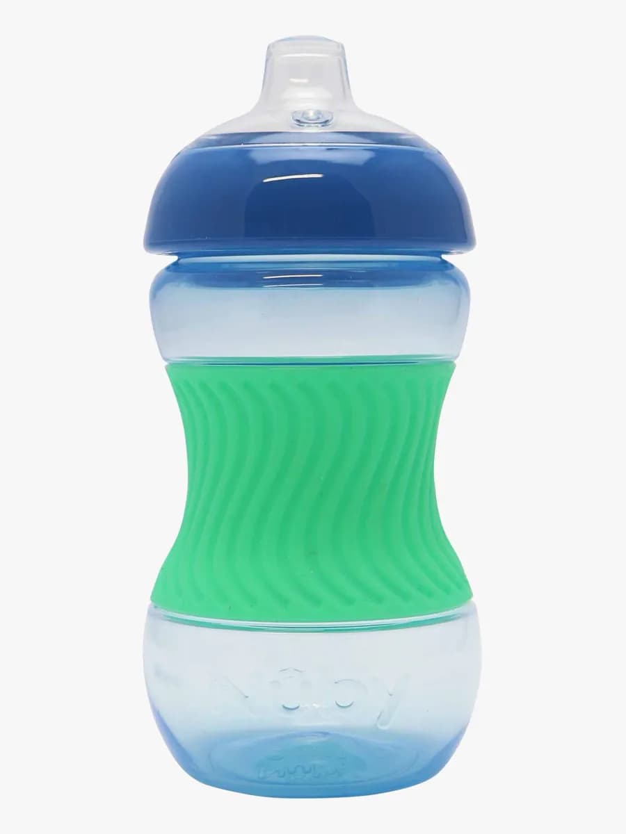 Nuby Mini Easy Grip Pipmugg, Blå/Grön