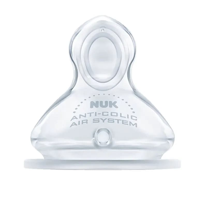 NUK dinapp First Choice+ silicon  2-pack, stl S (0-6 mån)