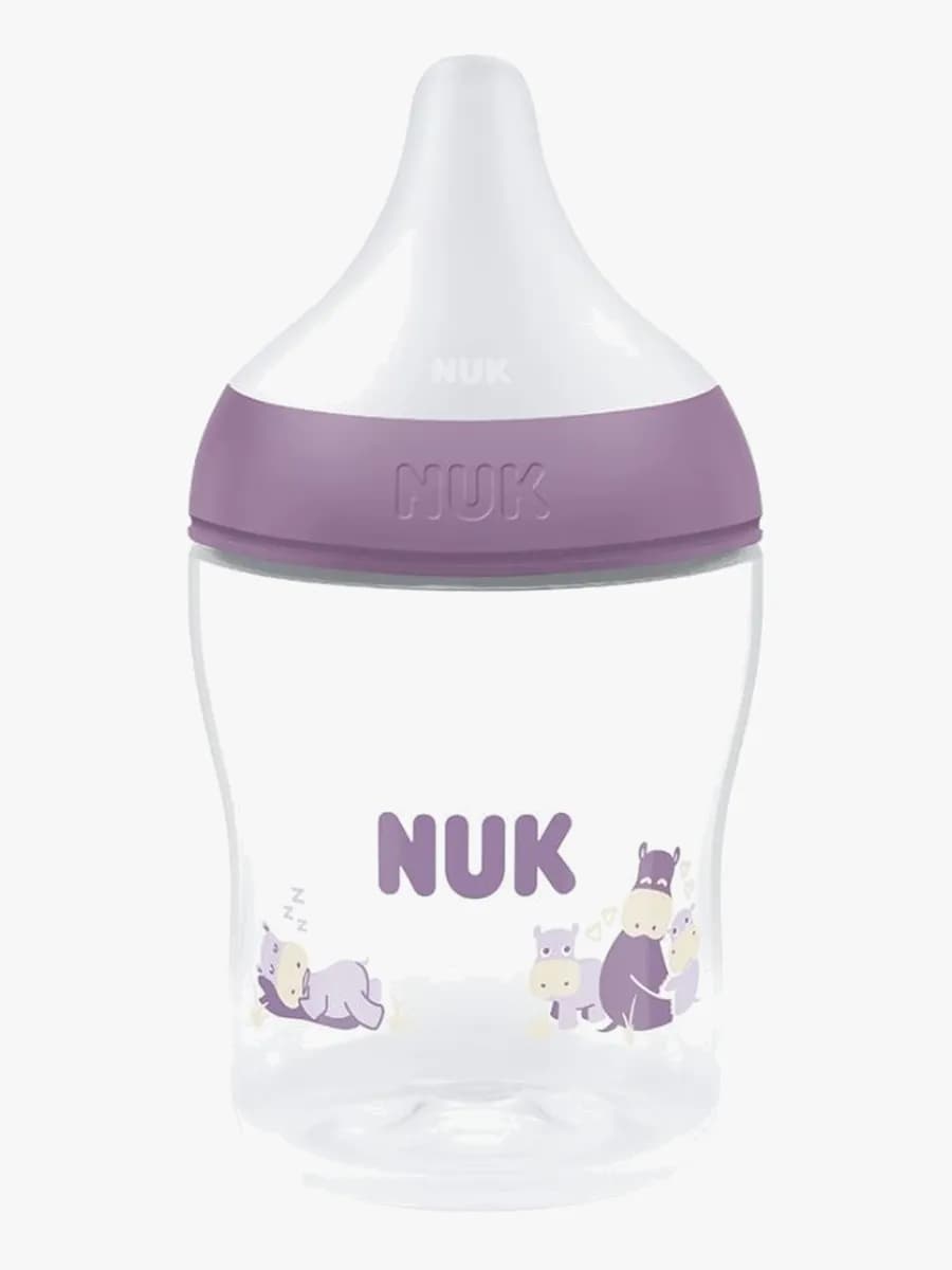 NUK Perfect Match Nappflaska 150 ml, Hippo