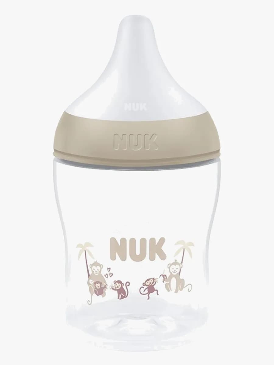 NUK Perfect Match Nappflaska 150 ml, Monkey