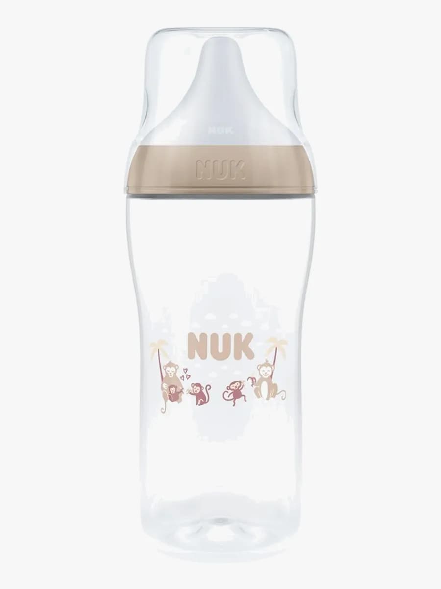 NUK Perfect Match Nappflaska 360 ml, Monkey