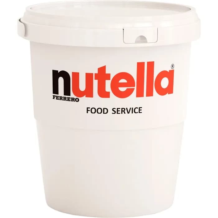Nutella Hasselnötskräm med Choklad Hink 3kg