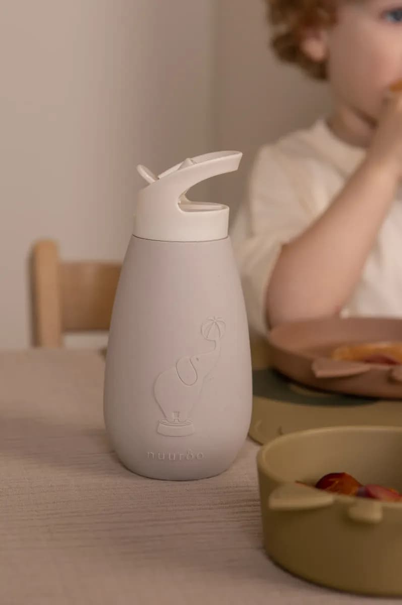 nuuroo Pax Vattenflaska Silikon, Creme