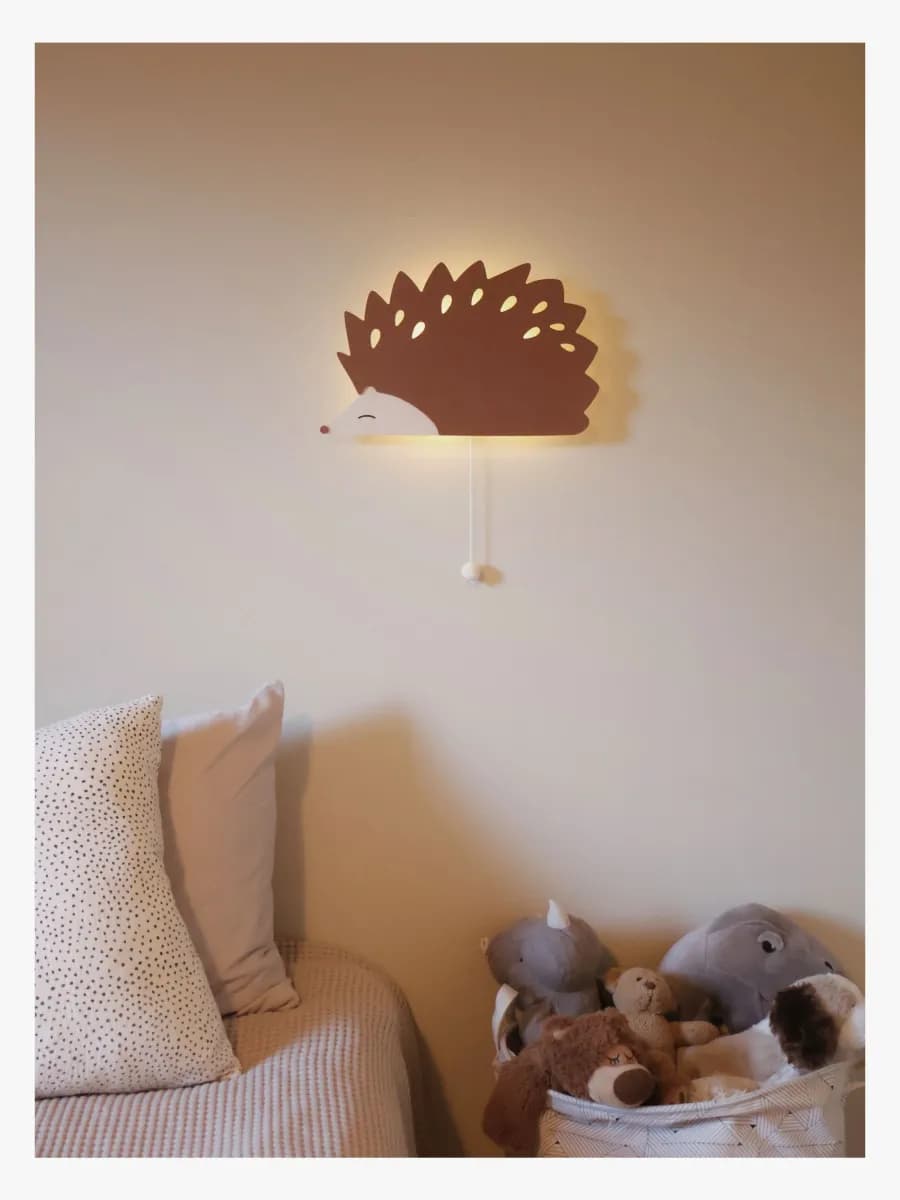 Oh, Poppy! Thea The Hedgehog Vägglampa, Barnrum
