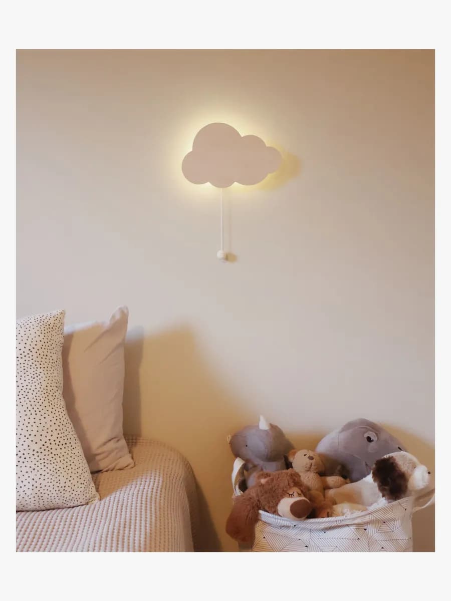 Oh, Poppy! Tove Cloud Vägglampa Small, Barnrum