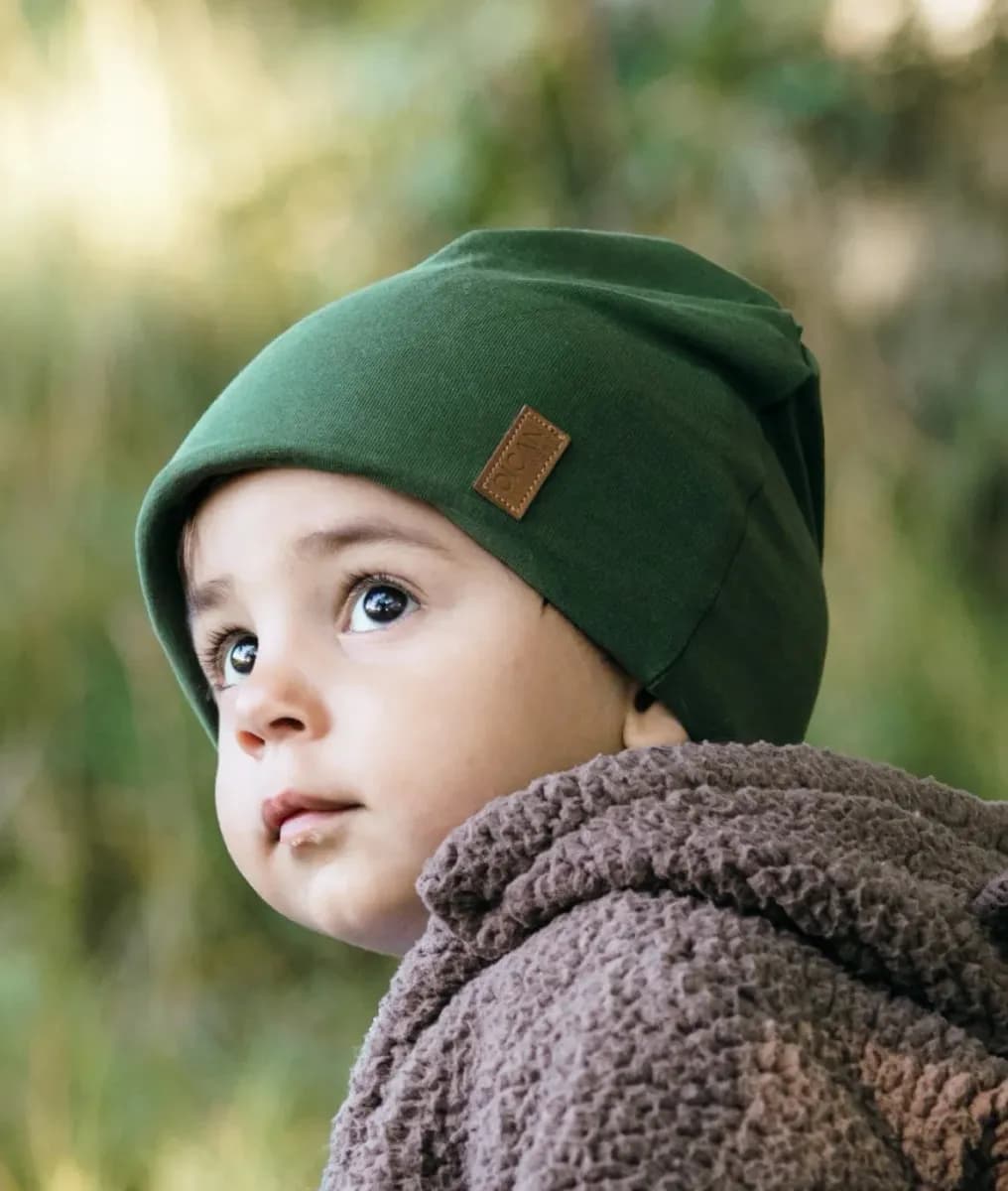 OICAN Wear  Fleecefodrad Mössa med Huvudskydd, Green, XS