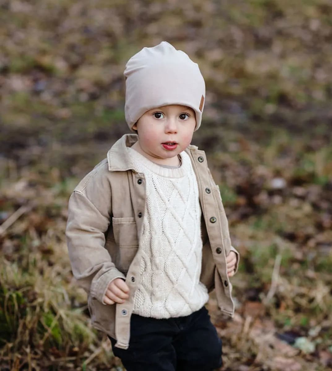 OICAN Wear Mössa med Huvudskydd, Beige, XS