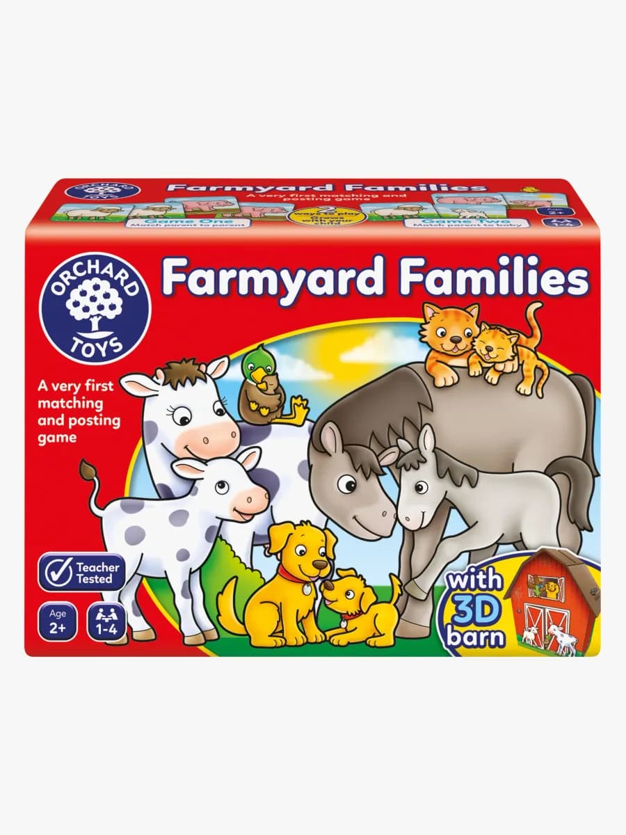 Orchard Toys Barnspel Farmyard Families
