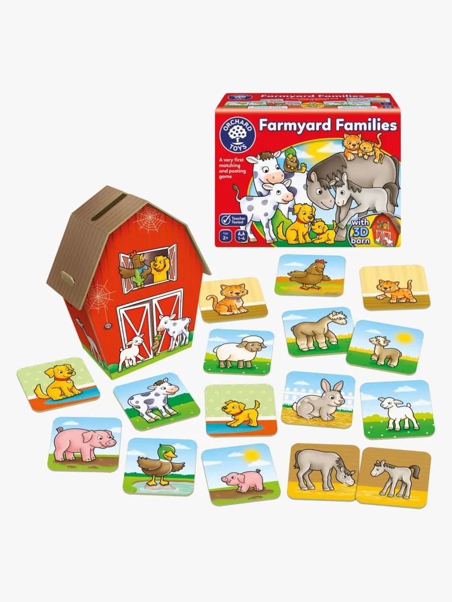 Orchard Toys Barnspel Farmyard Families