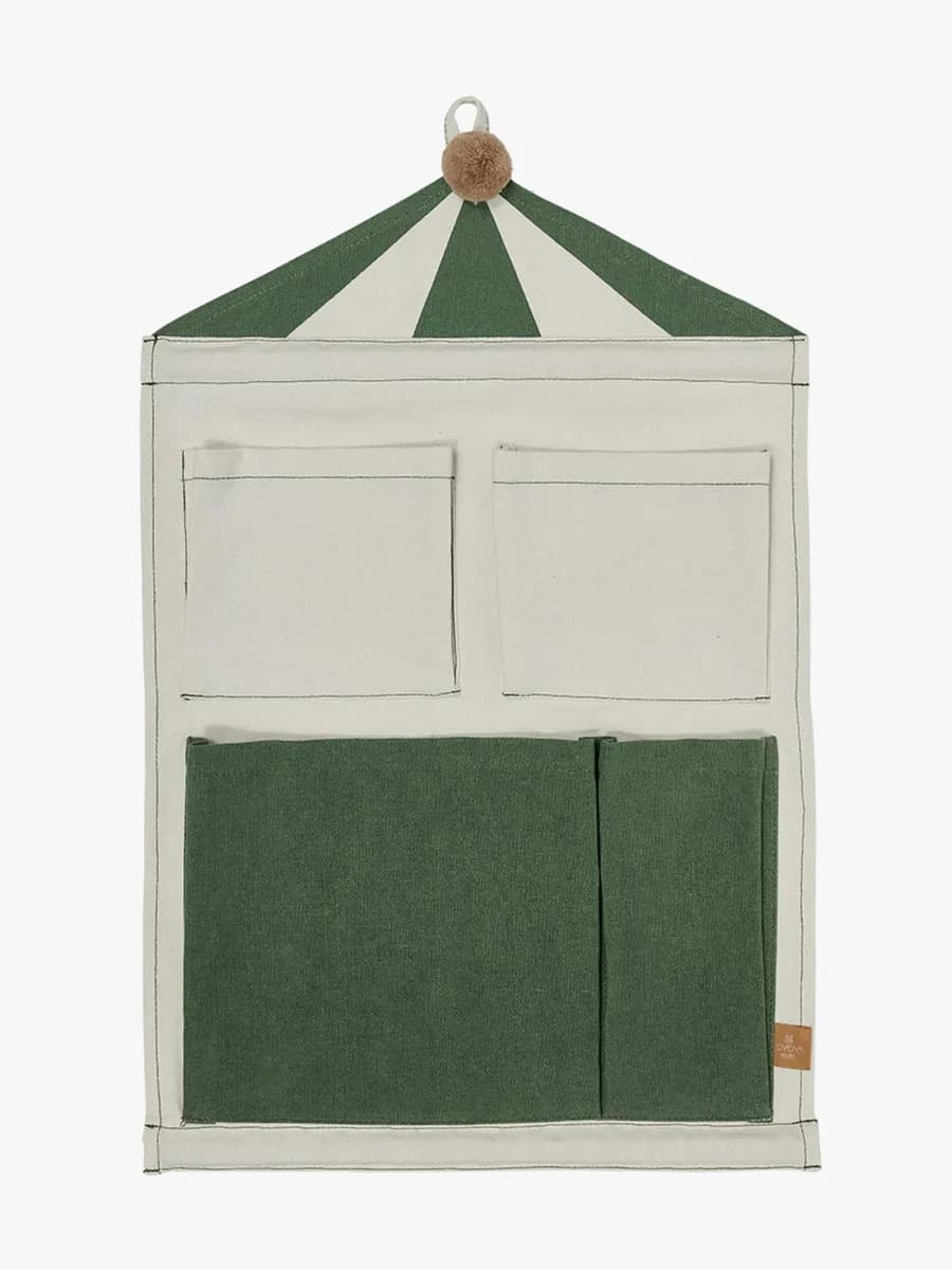 OYOY Circus Väggförvaring, Clay Green, Förvaring Barnrum