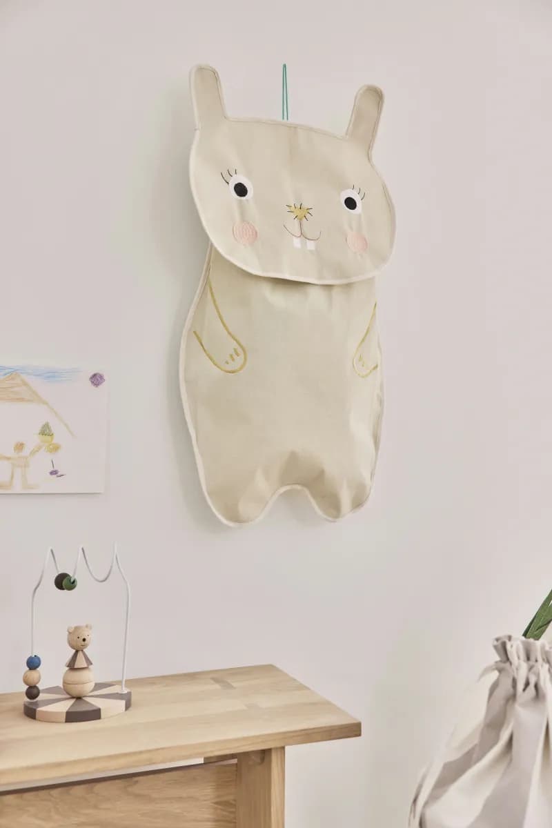 OYOY Darling Rabbit Väggförvaring, Förvaring Barnrum