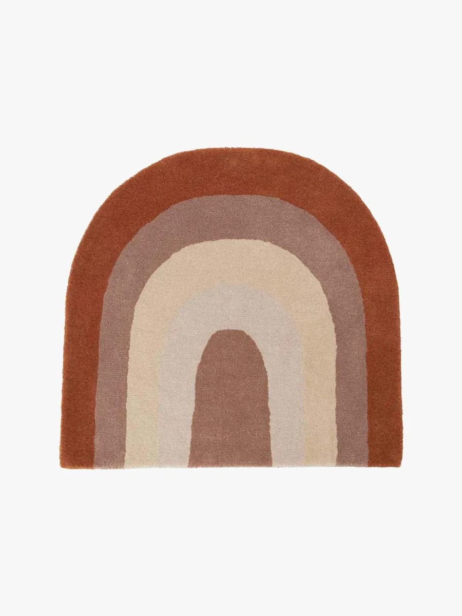 OYOY Rainbow Barnmatta 88x90, Barnrum