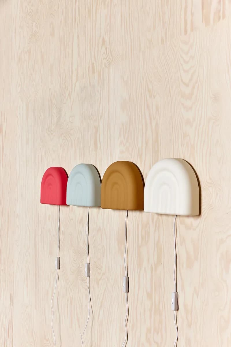 OYOY  Regnbåge Vägglampa, Naturvit, Barnrum
