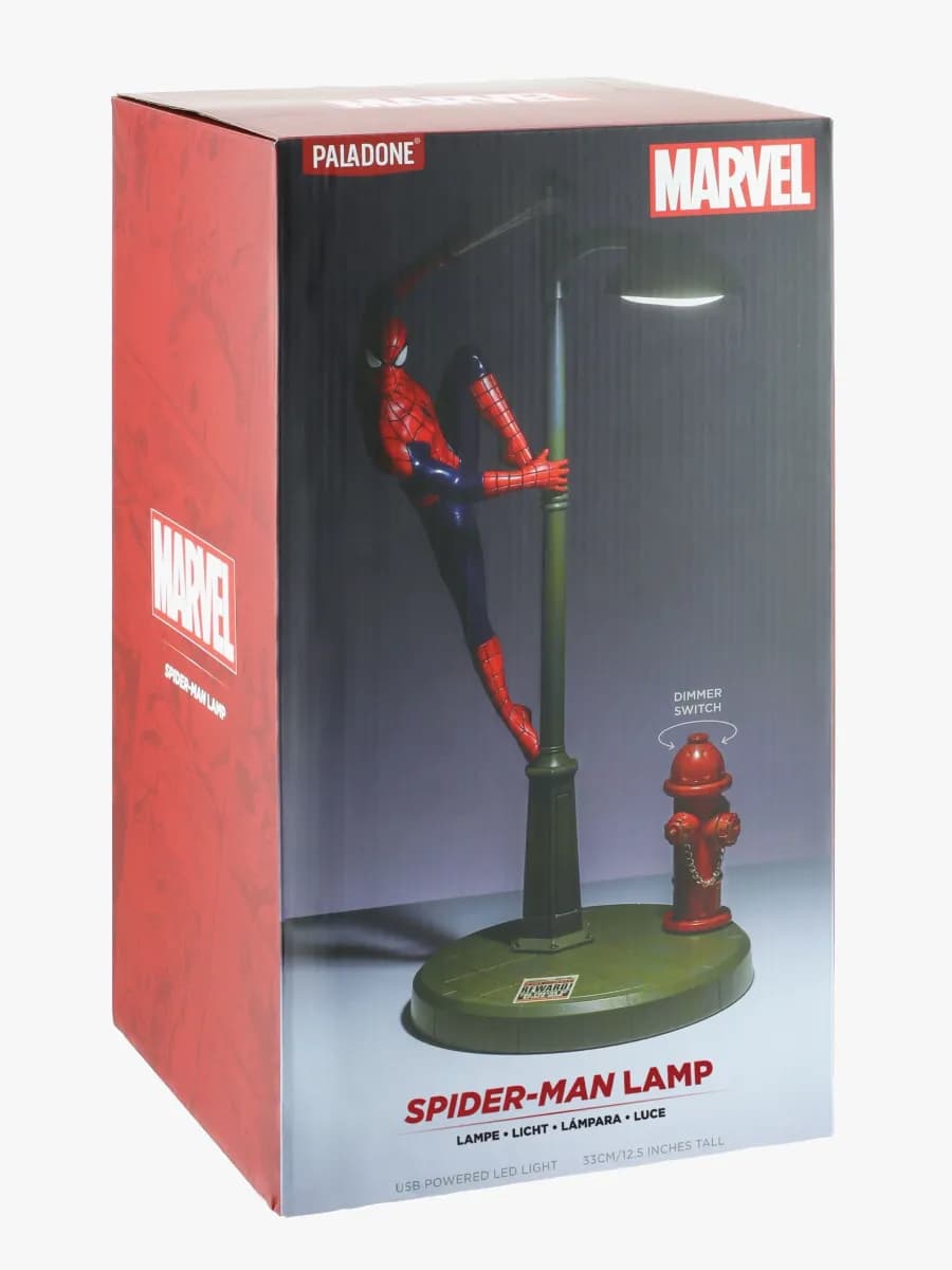 Paladone Spiderman Lampa, Barnrum