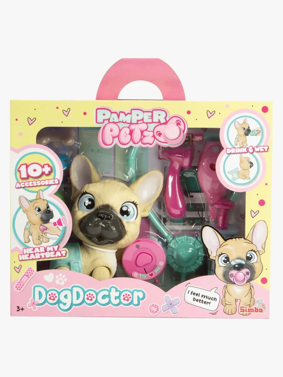 Pamper Petz Hund med Doktorstillbehör
