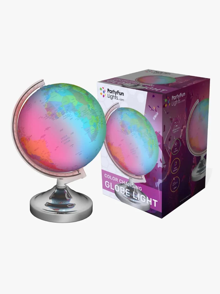 PartyFunLights Lampa Jordglob, Barnrum