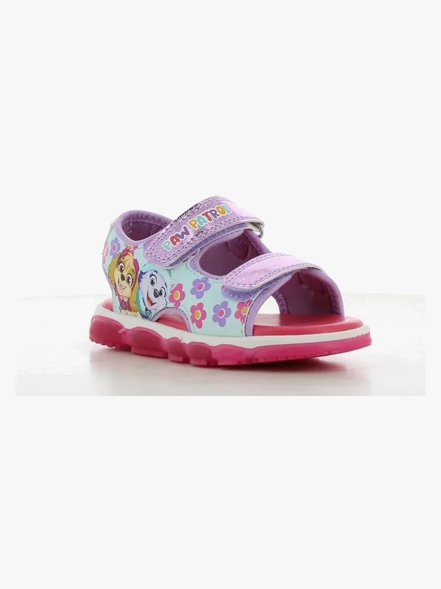 Paw Patrol Blinkande Sandaler, Lilac/Fuchsia, 29