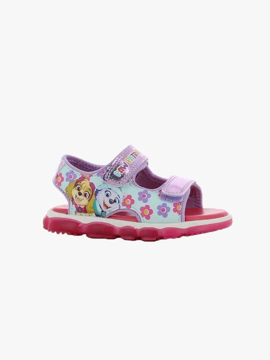 Paw Patrol Blinkande Sandaler, Lilac/Fuchsia, 29
