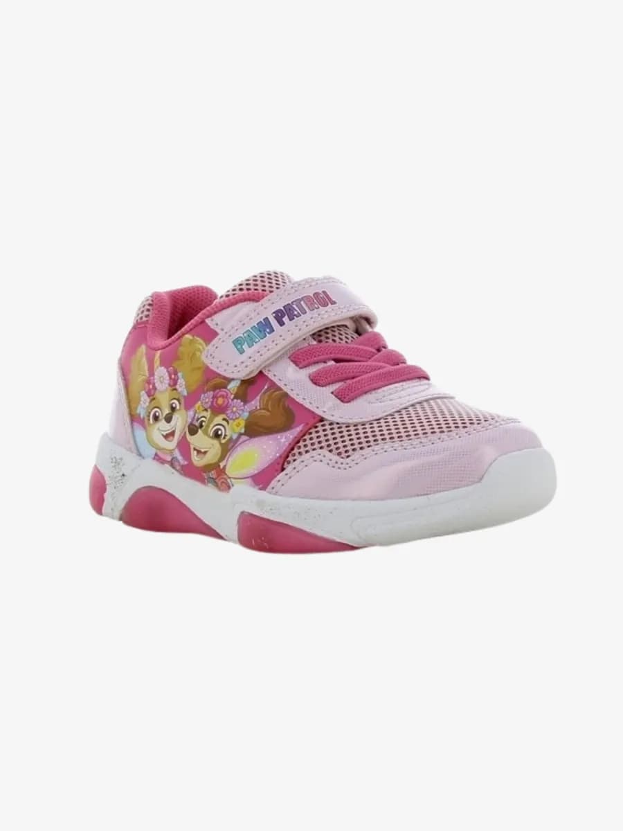 Paw Patrol  Blinkande Sneakers, Light Pink/Fuchsia, 27