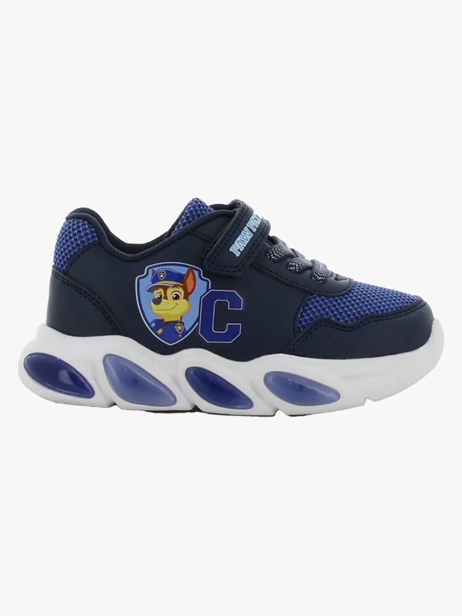 Paw Patrol Blinkande Sneakers, Navy/Dark Blue, 30