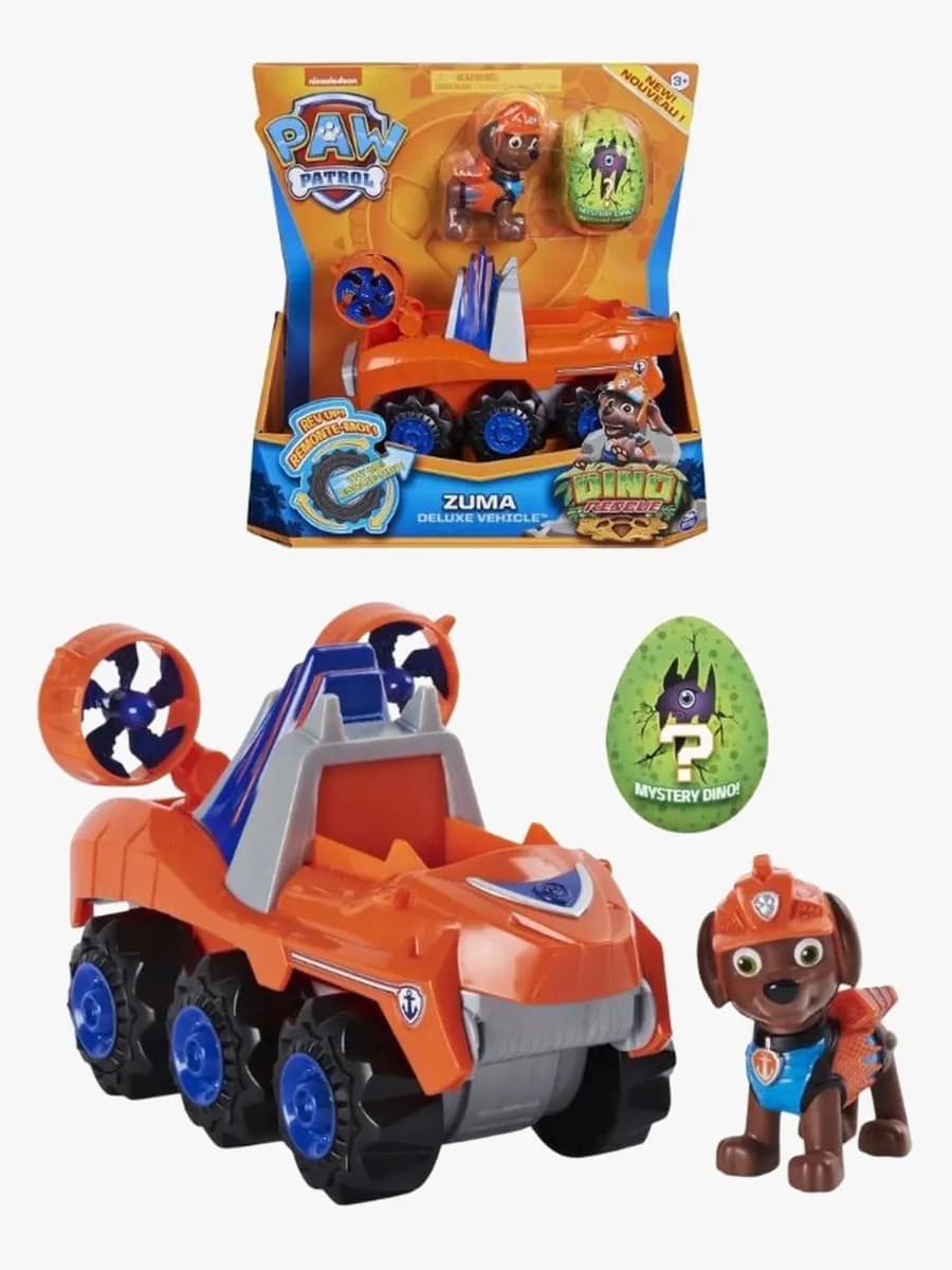 Paw Patrol Dino Deluxe Fordon Zuma