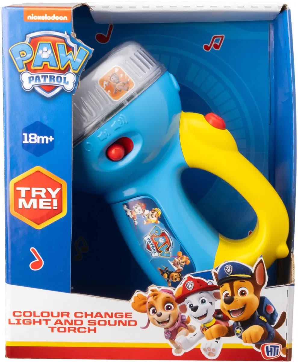 Paw Patrol Ficklampa med Ljud, Barnrum