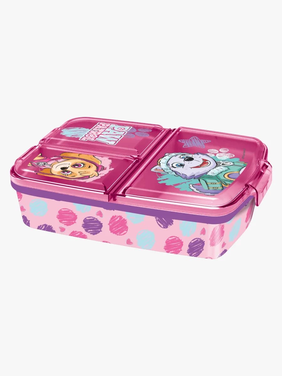Paw Patrol Girls Smörgåslåda med Fack, Pink