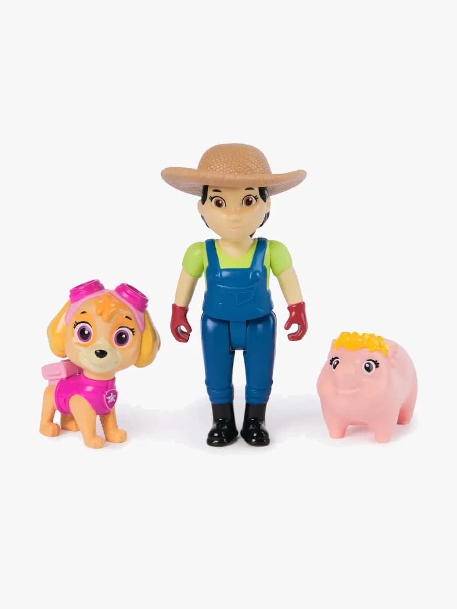 Paw Patrol Hero Pup Set Farmer Yumi och Skye