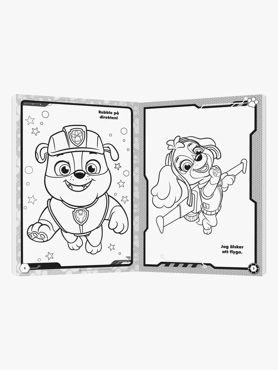 Paw Patrol Målarbok