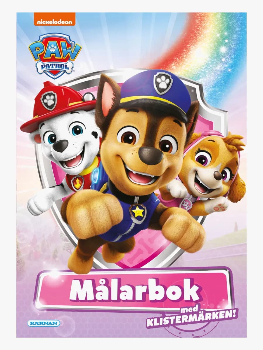Paw Patrol Målarbok