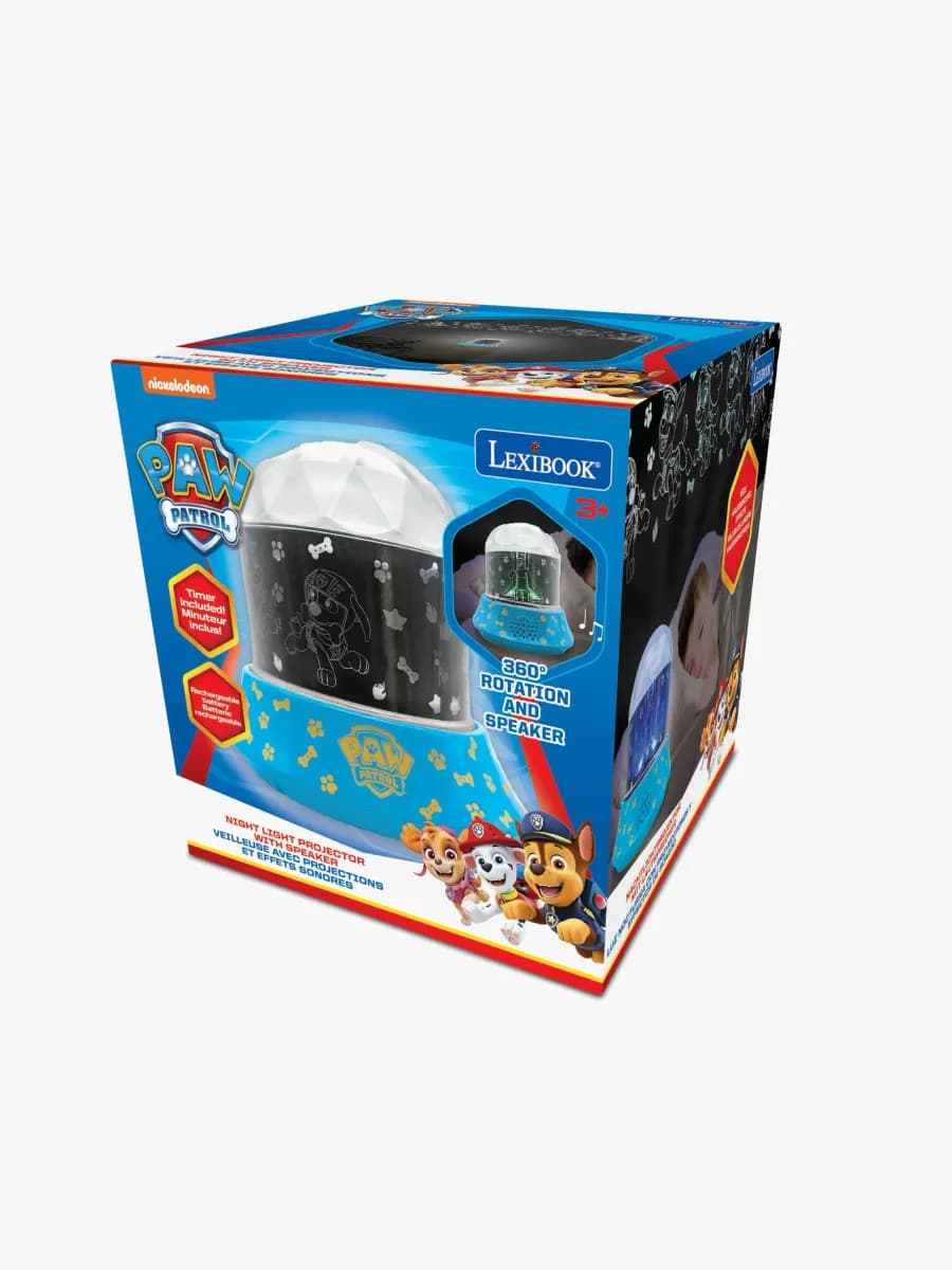 Paw patrol Nattlampa Projektor med Högtalare, Barnrum