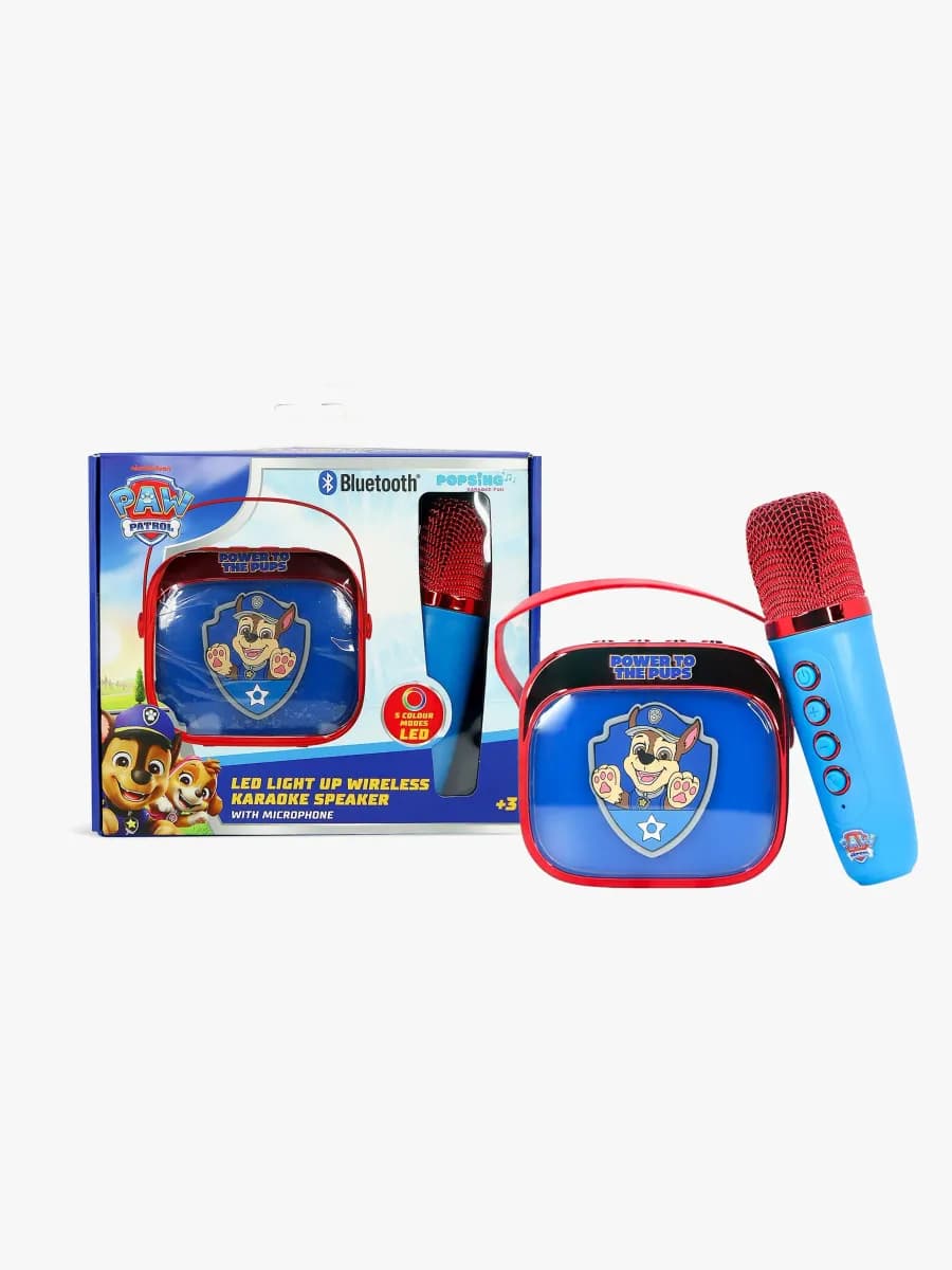 Paw Patrol Popsing Karaokeset med LED-ljus