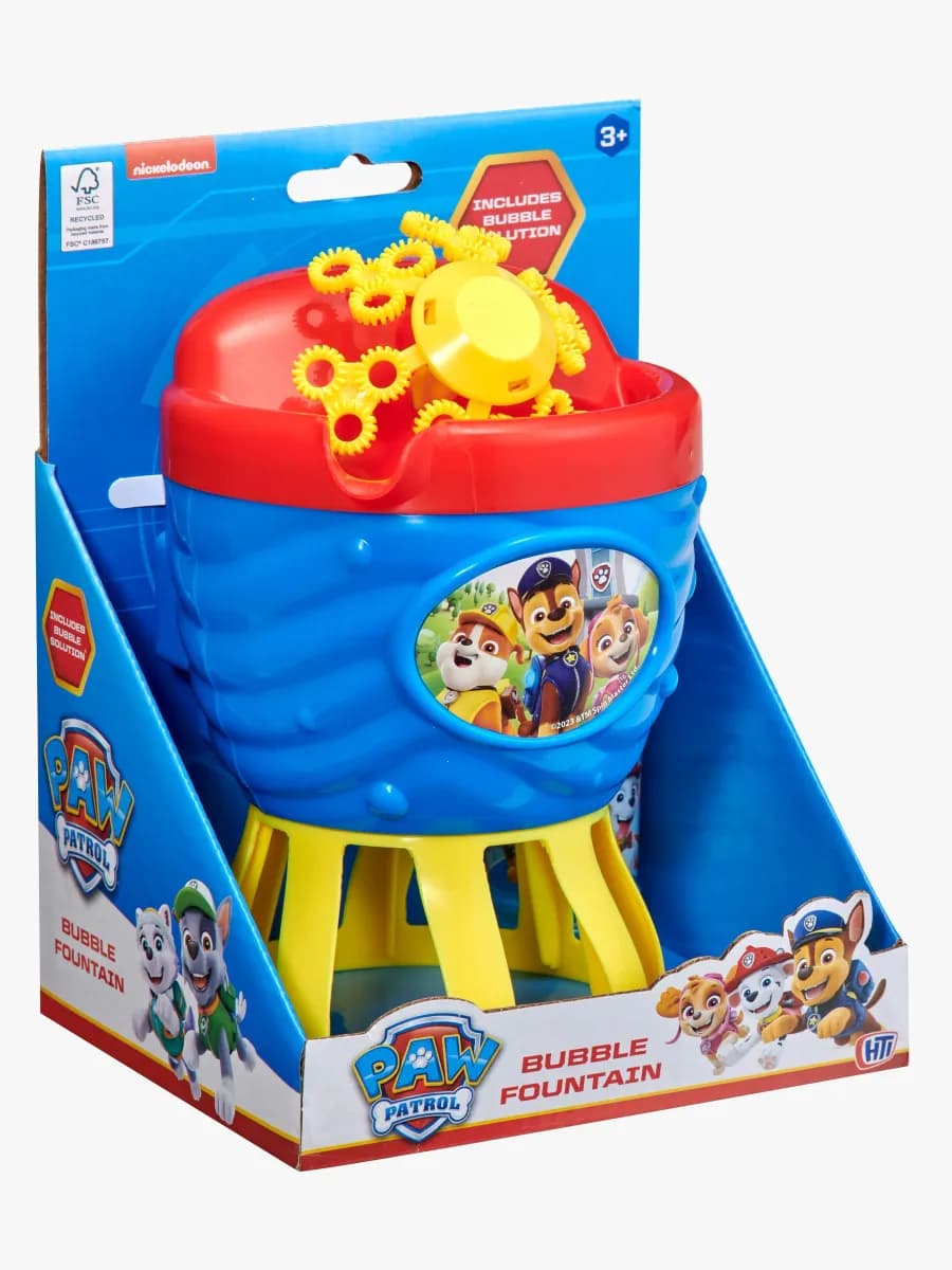 Paw Patrol Såpbubbelfontän