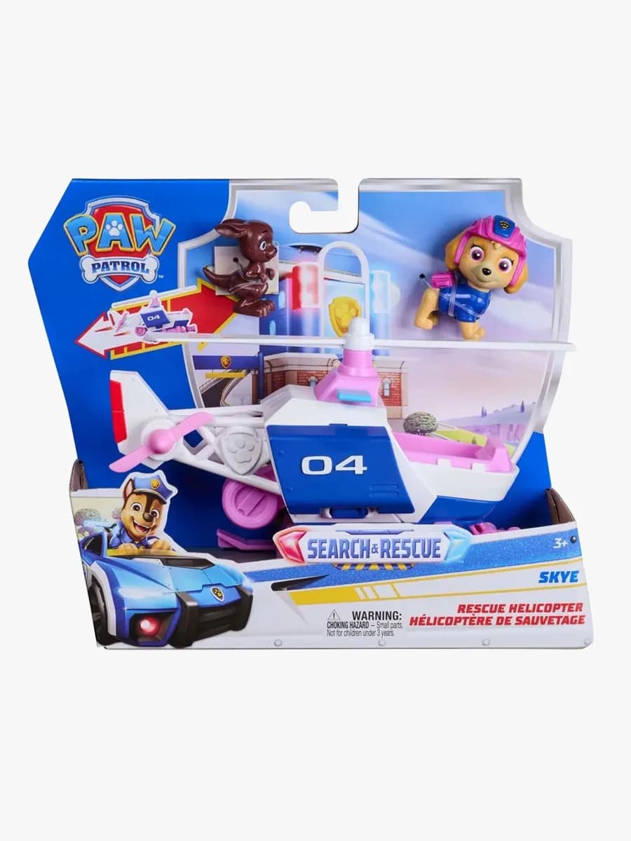 Paw Patrol Search &  Rescue Räddningsfordon med Figur Skye