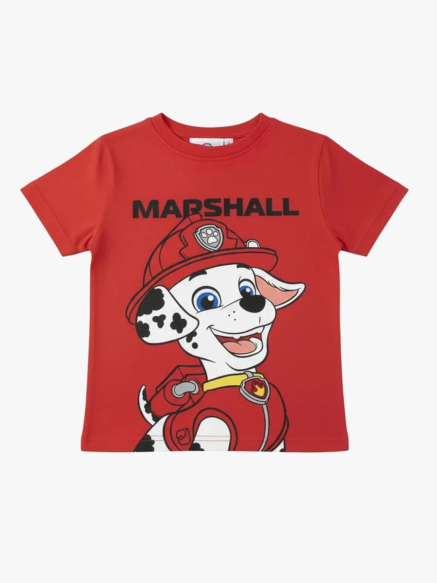 Paw Patrol T-shirt, Röd, 110-116