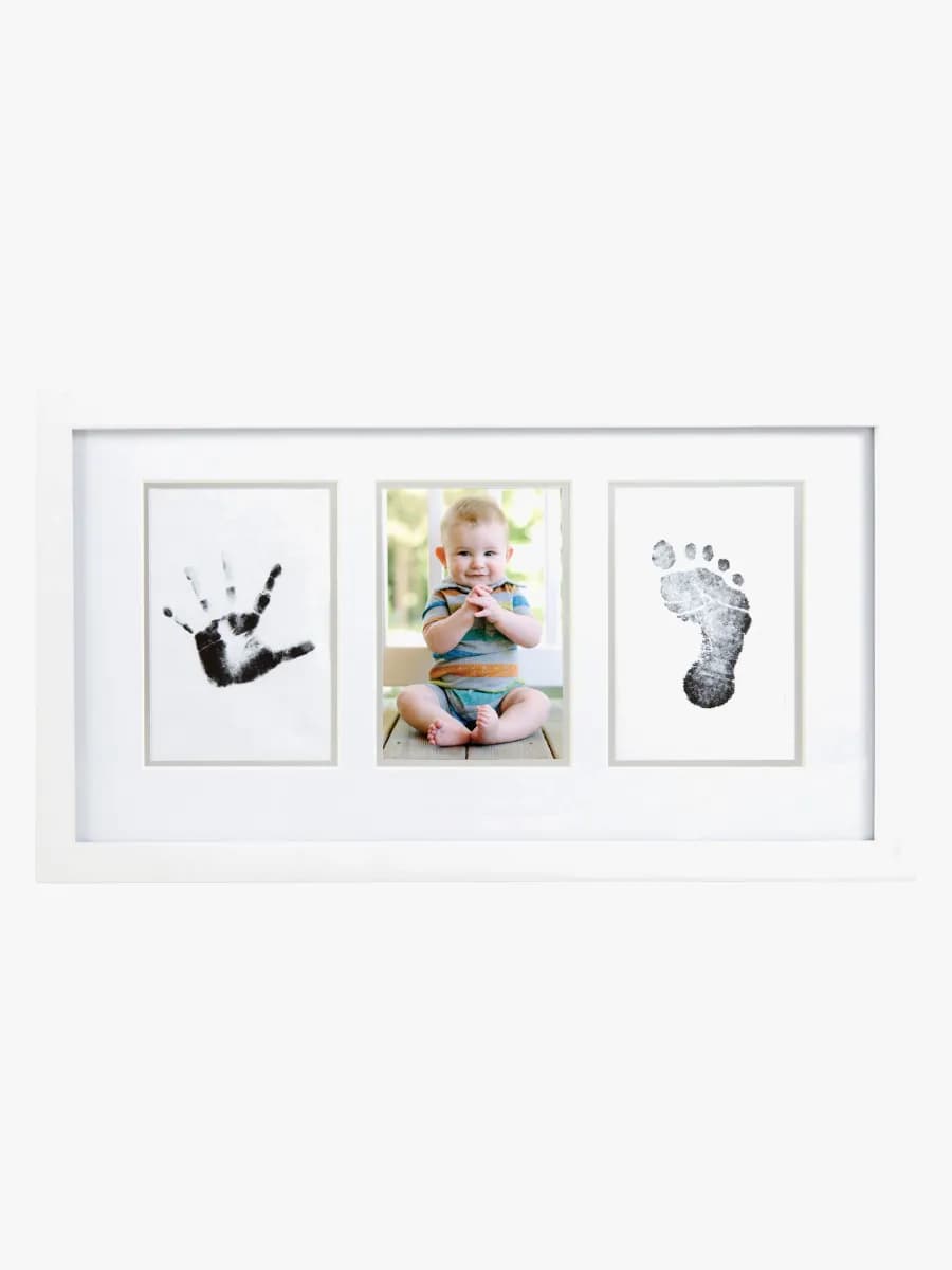 Pearhead Babyprints Fotoram Bläck, Vit
