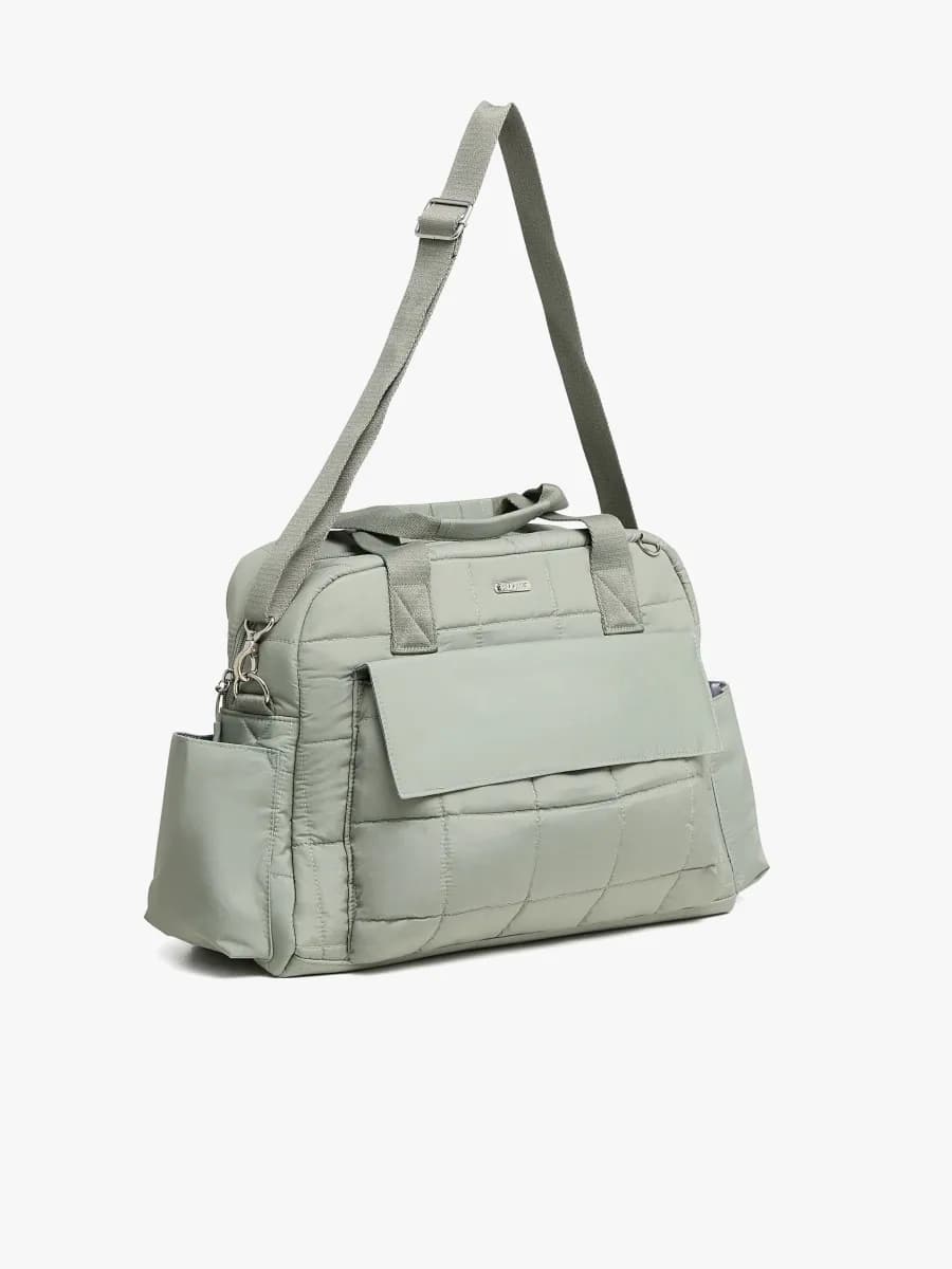 Pelicare Puffed Skötväska, Sage Green