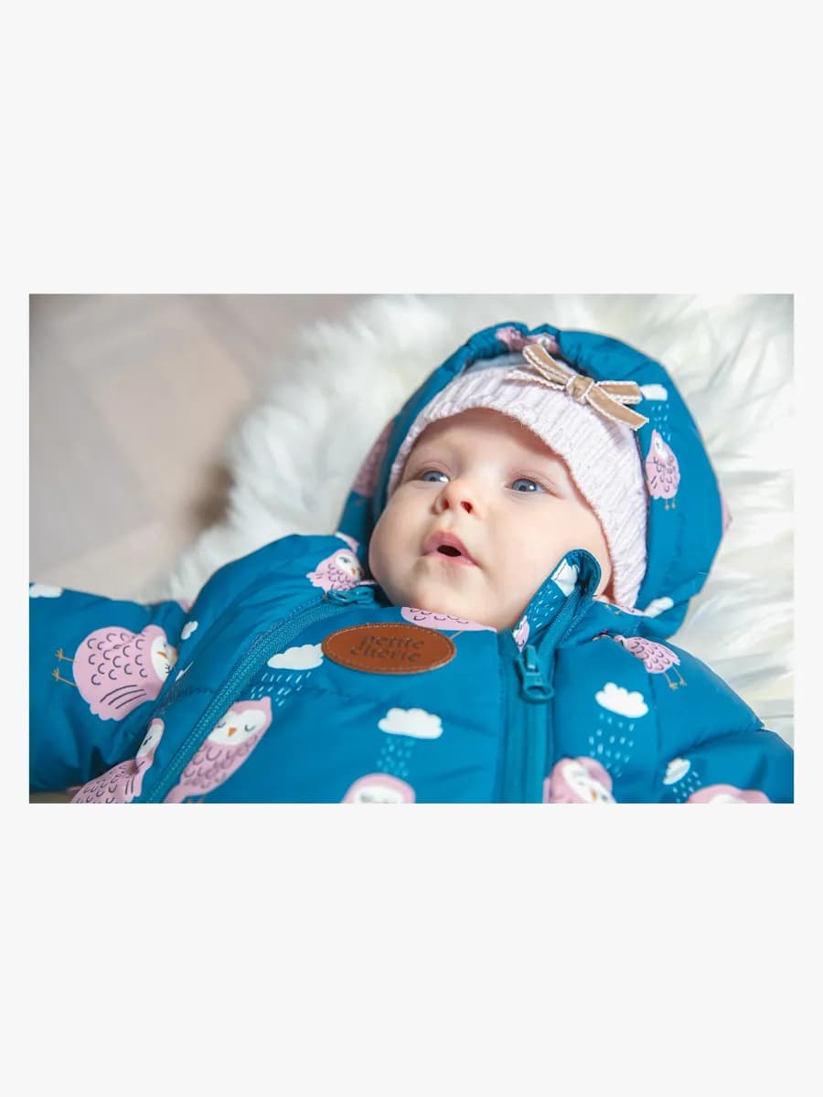 Petite Chérie Atelier Agnes Mössa Och Vantar, Rosa 2-4 år