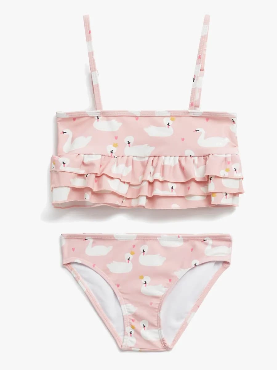 Petite Chérie Atelier Amelie UV-Bikini, Swan, 134-140