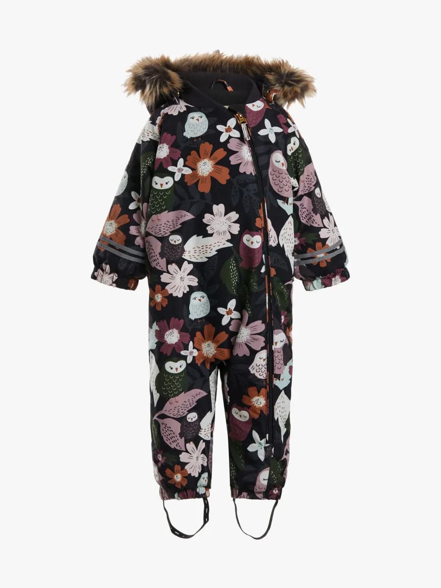Petite Chérie Atelier Amour Babyoverall, Winterowl Phantom, 86