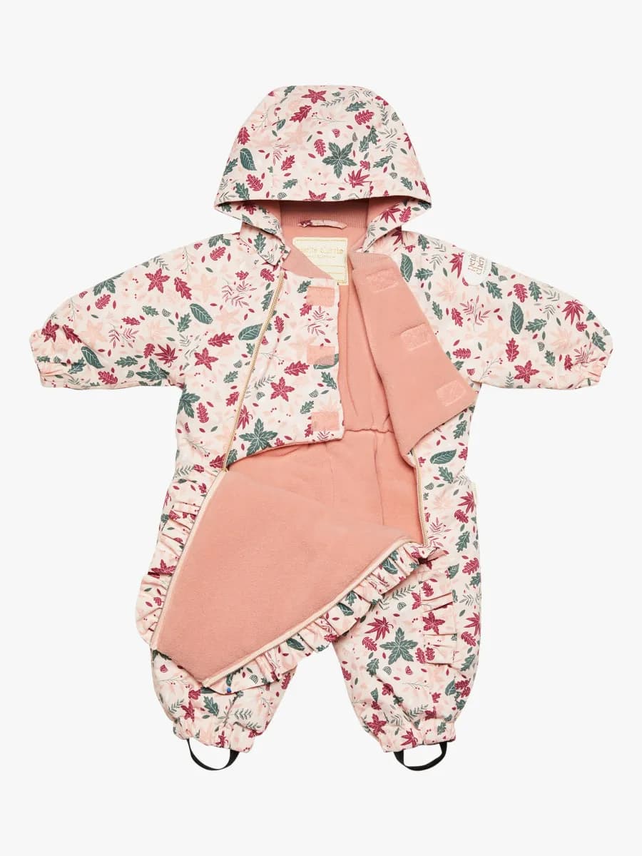 Petite Chérie Atelier Aurora Babyoverall, Pink Print, 86