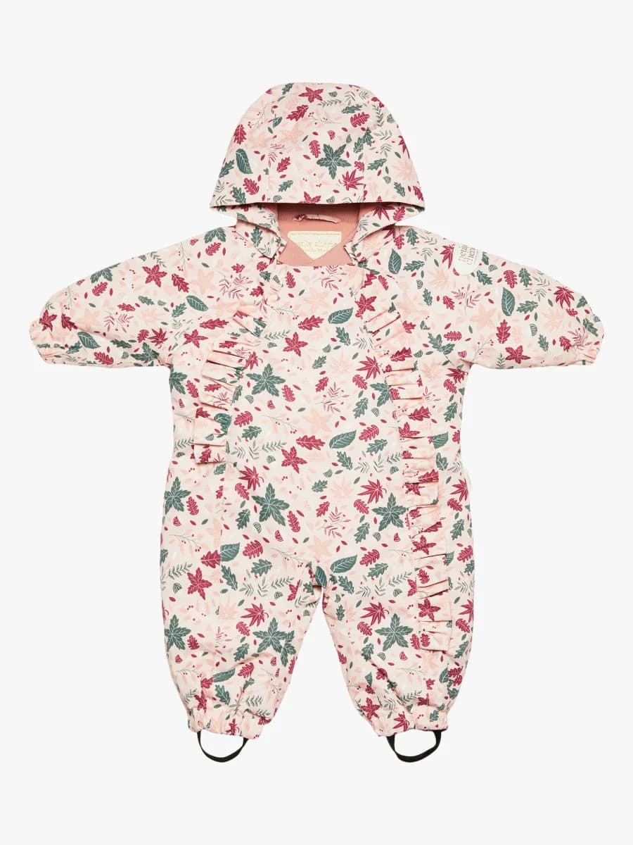 Petite Chérie Atelier Aurora Babyoverall, Pink Print, 86