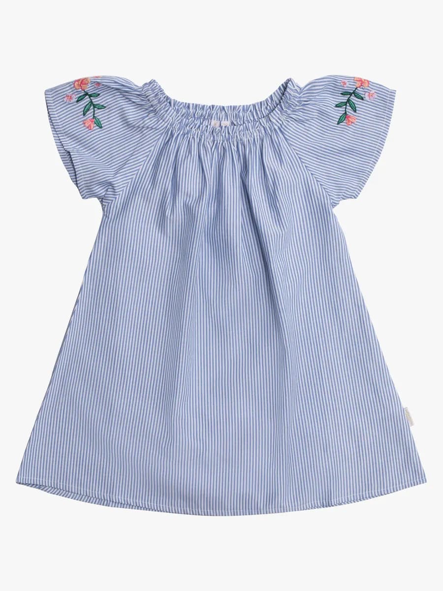 Petite Chérie Atelier Avola Klänning, Navy/Vit 110