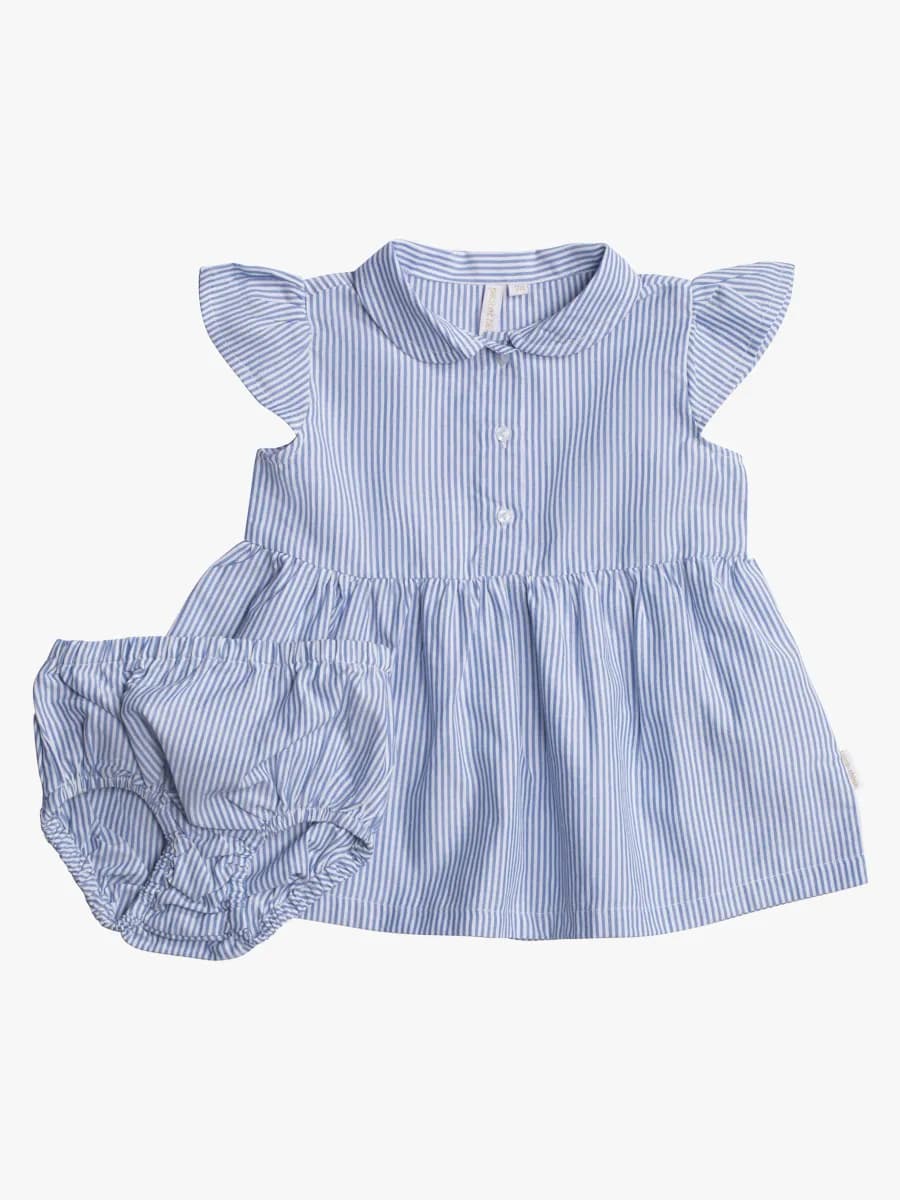 Petite Chérie Atelier Emmalina Klänning, Navy/Vit 62