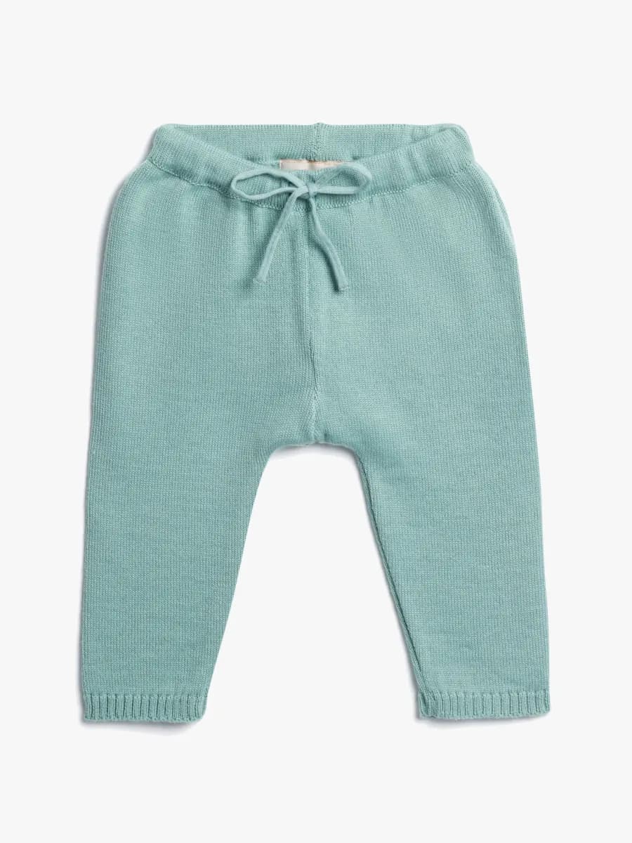 Petite Chérie Atelier Evy Byxa Ull, Dusty Green 80